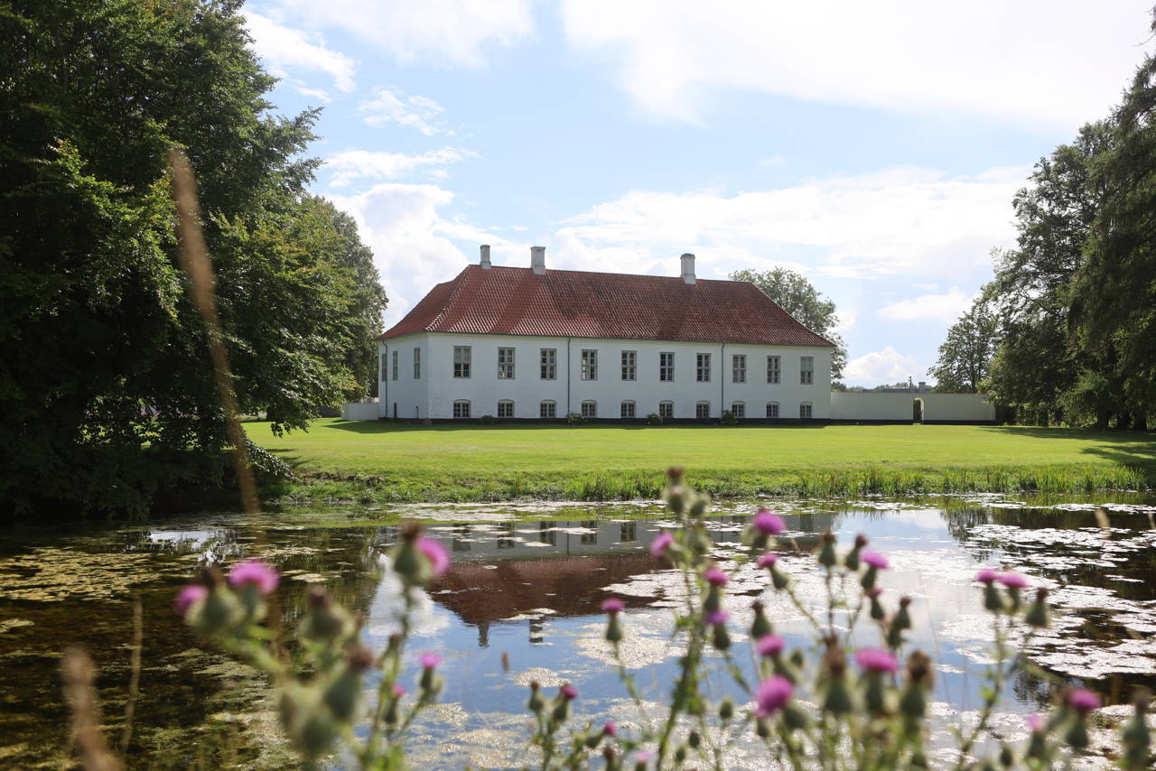 Billede af herregården Sandagergaard på Nordfyn.