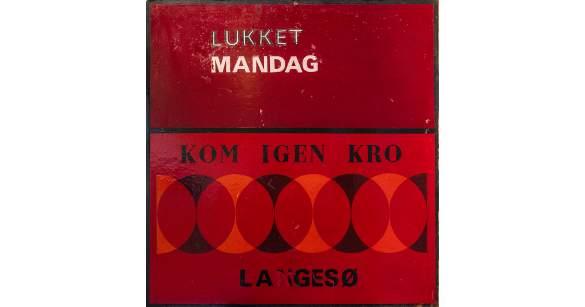 Reception - Kom Igen Kroen på Nordfyn - Verner Panton