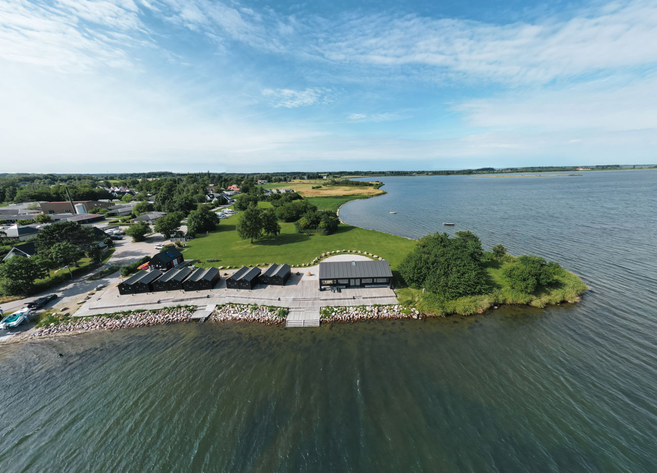 Havnepromenade ved Klintebjerg Havn