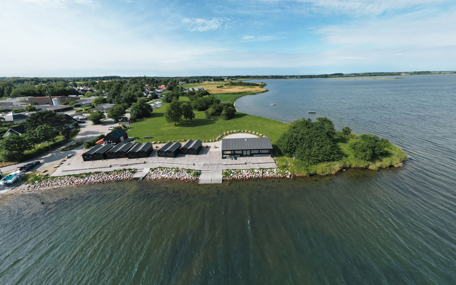 Havnepromenade ved Klintebjerg Havn