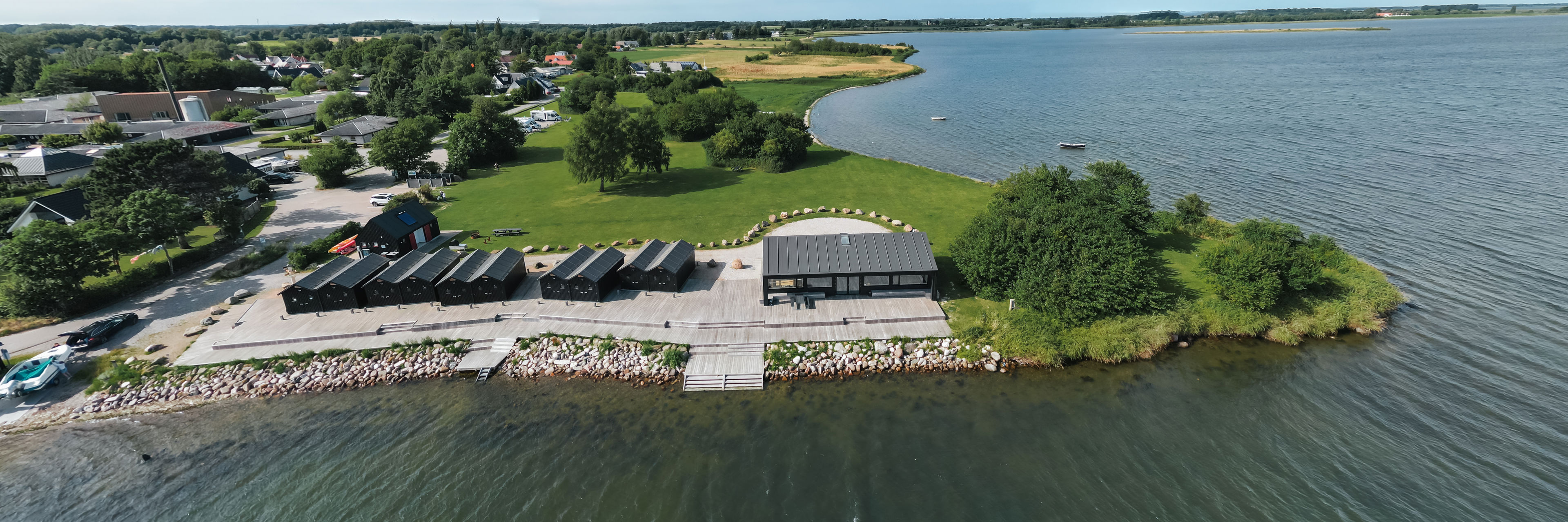 Havnepromenade ved Klintebjerg Havn