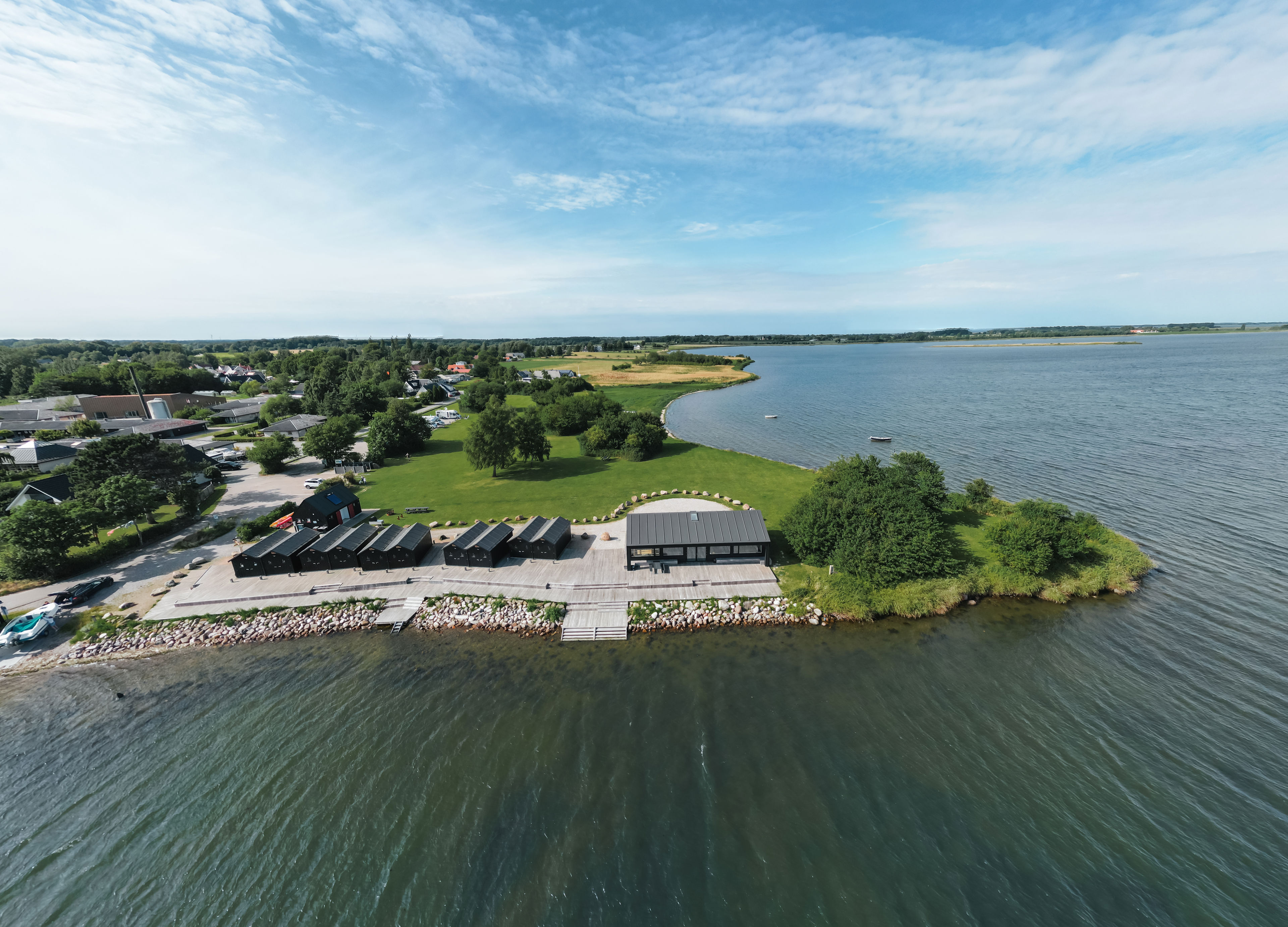 Havnepromenade ved Klintebjerg Havn