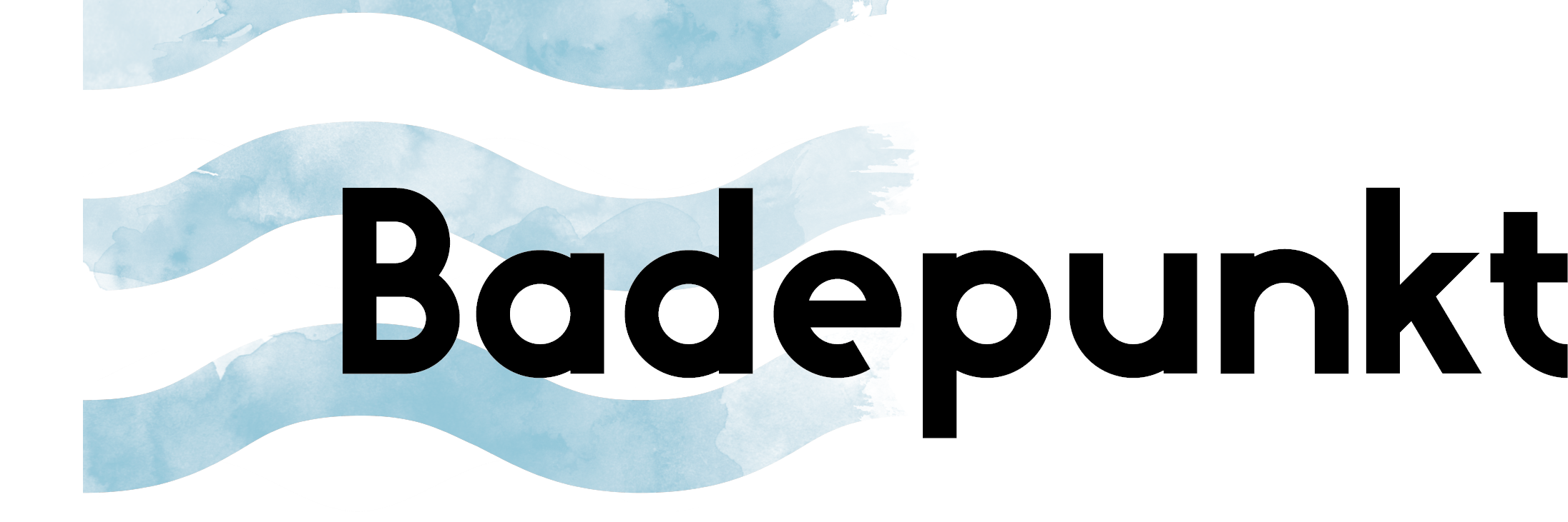 Logo med tekst, Badepunkt