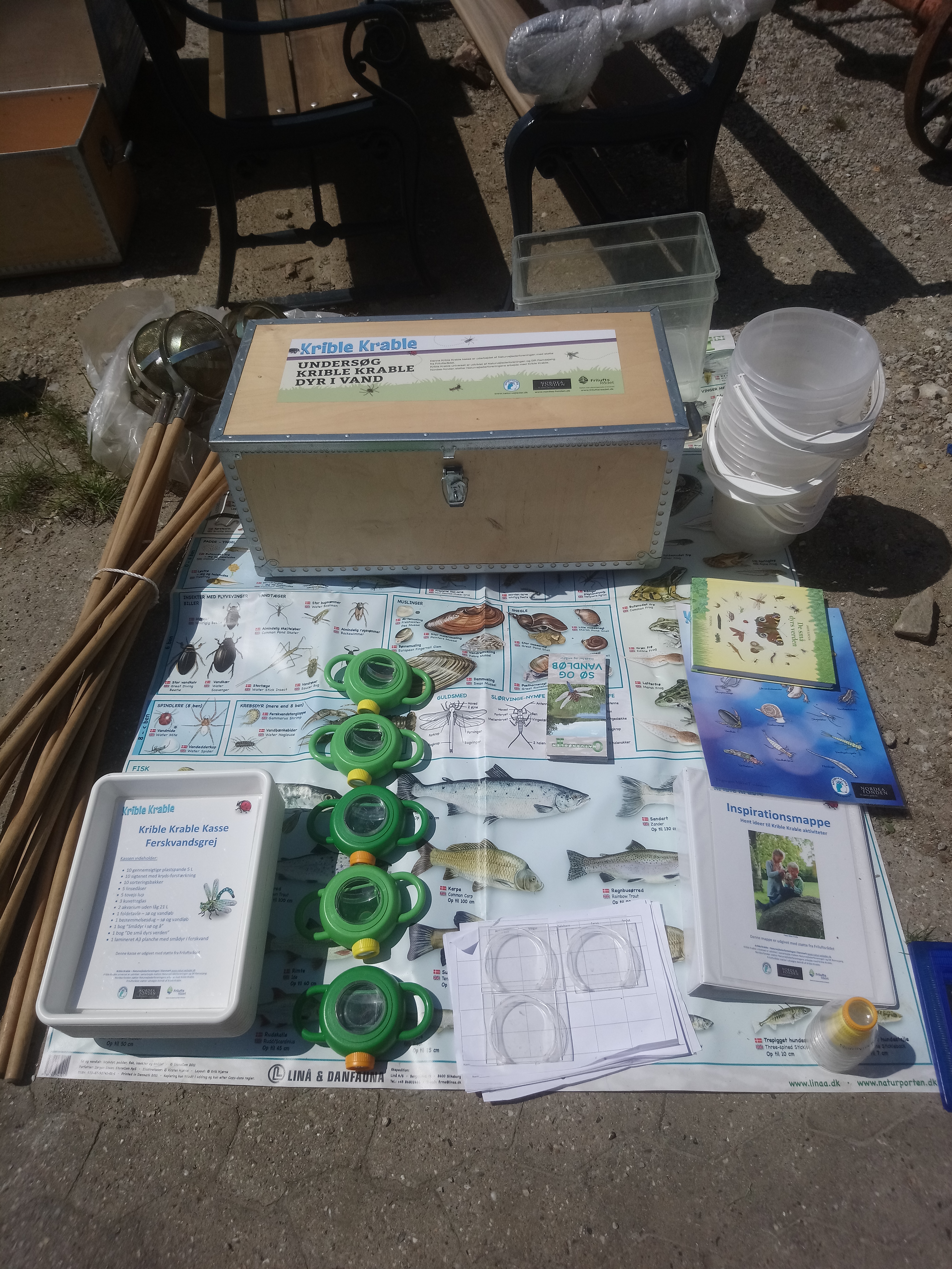 Kriblekrablekassens indhold