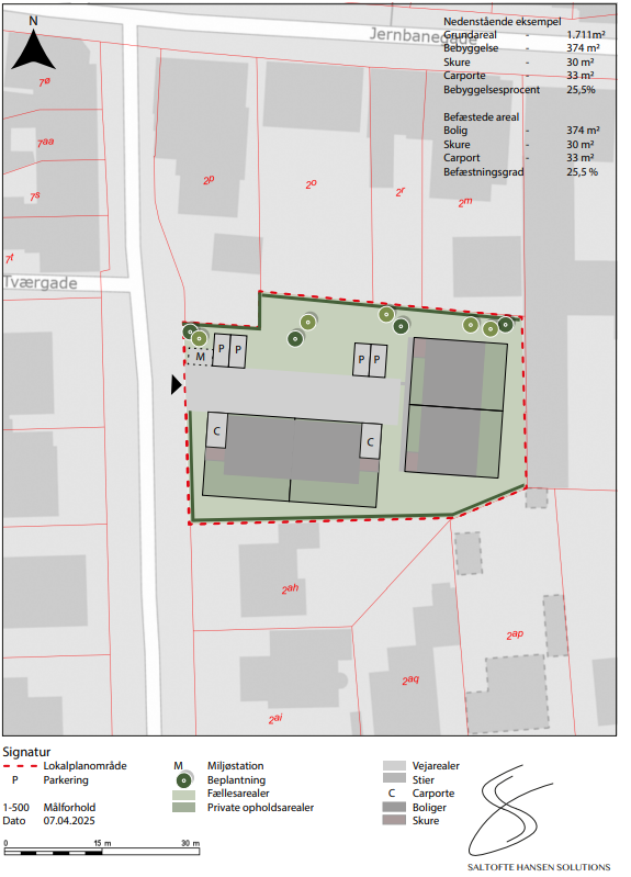 Illustrationsplan - et skitseforslag, ikke målbart