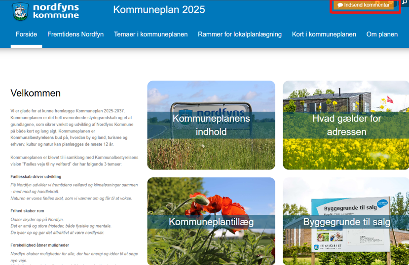 Illustration af den digitale kommuneplan