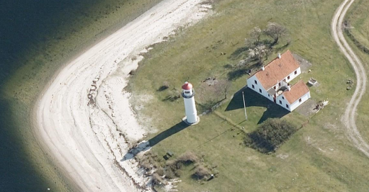 Oversigtsfoto af eksisterende bygninger