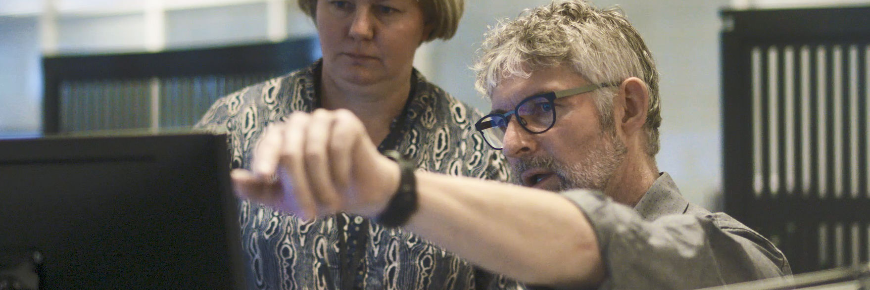 Foto af byggesagsbehandler på Otterup Rådhus