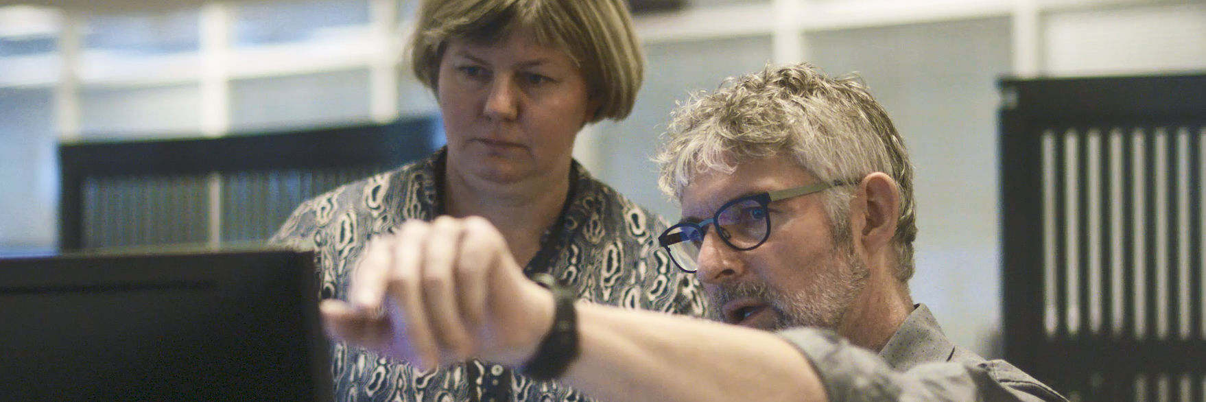 Foto af byggesagsbehandler på Otterup Rådhus