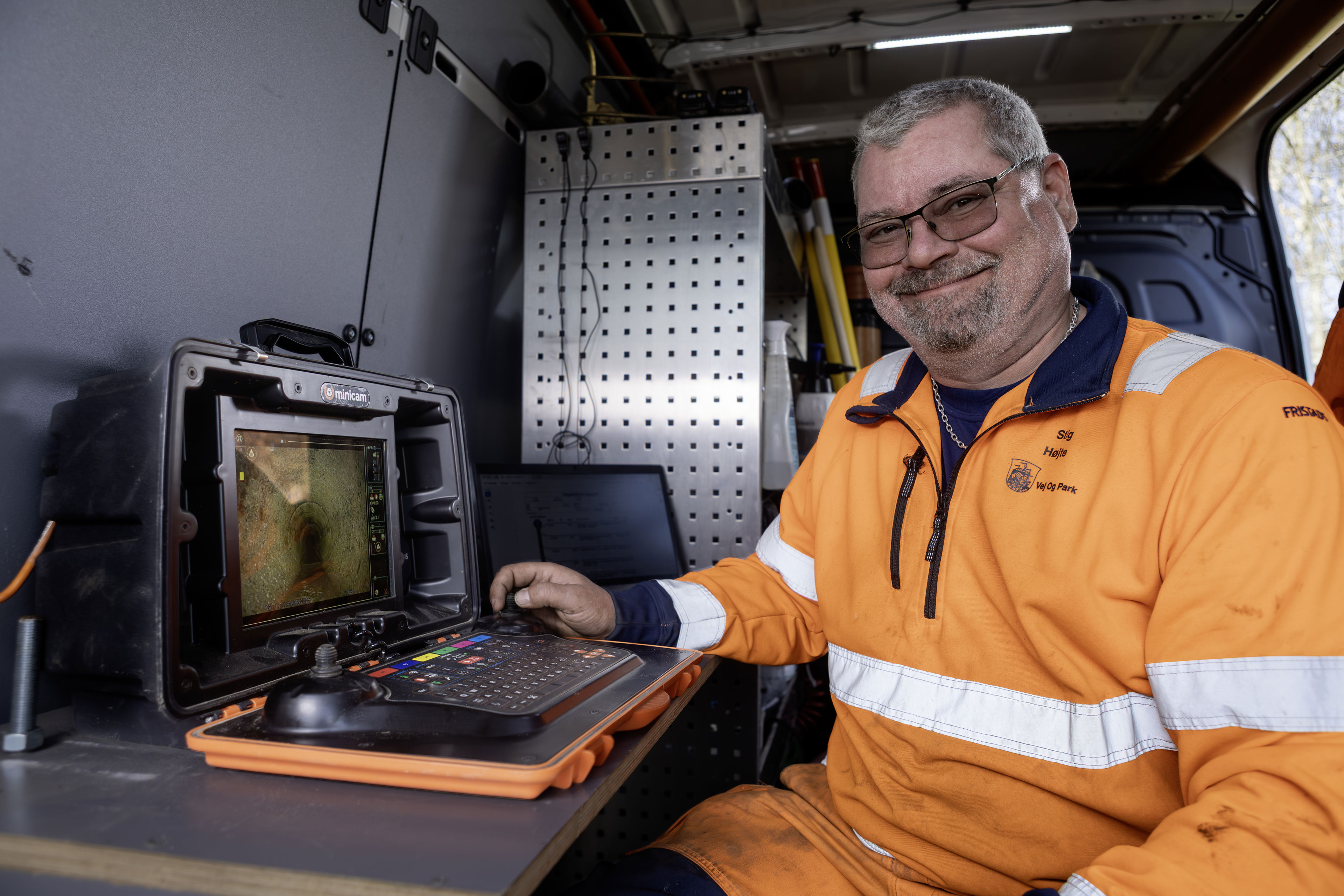 Medarbejder fra Vej og Park