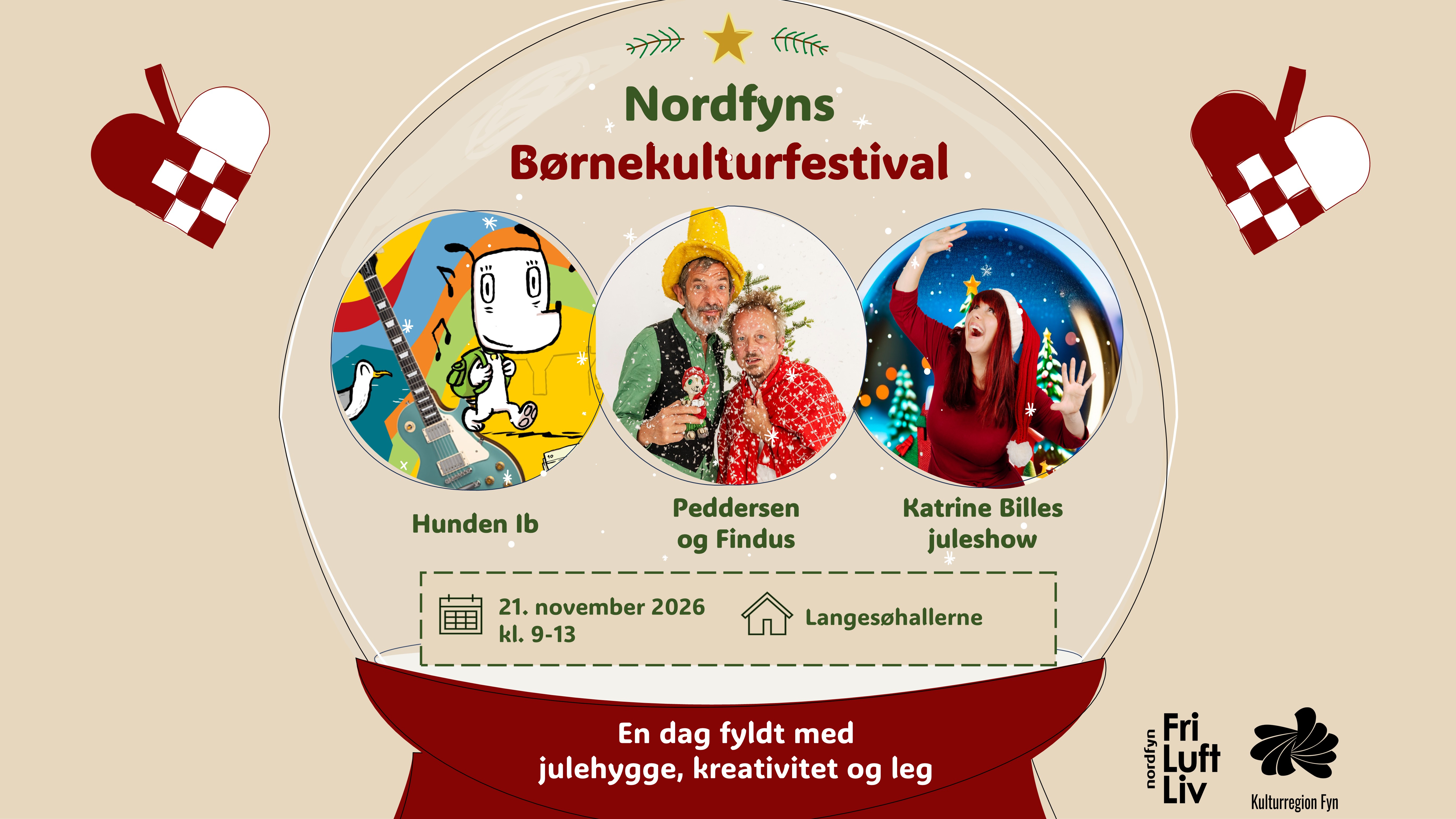 Plakat om Nordfyns Børnekulturfestival