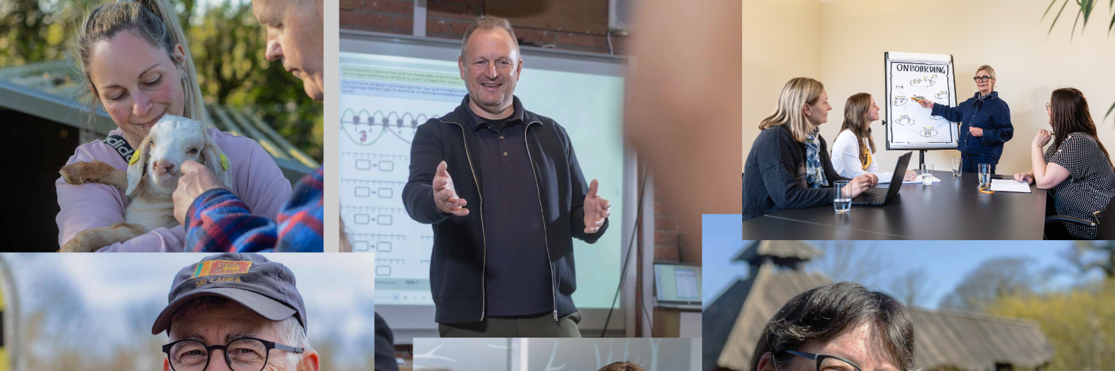 Medarbejdere på arbejde i Nordfyns Kommune