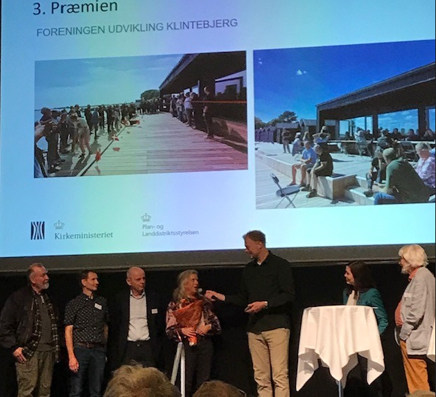 Foto fra prisuddelingen ved Landdistriktskonferencen 2023