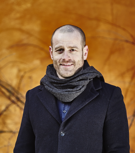 Foto, der viser oplægsholder Anders Bjørk