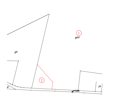 Oversigtstegning over ejendommen